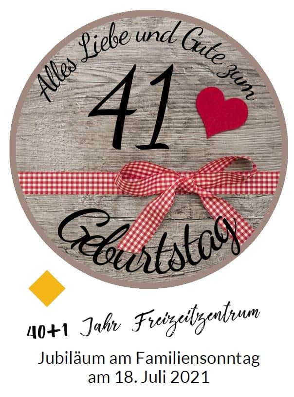 Flyer Jubiläum FZ vorne